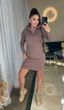 Жіноча базова ангорова міні сукня Uaclothes 42-44 Капучино (like36023-164451349) - изображение 1