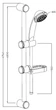 Zestaw prysznicowy Domoletti DX7026-513HYC - obraz 3