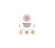 Компактная матированная крем-пудра для лица Avon TRUE 235P Пряженное молоко, 9g - изображение 2