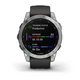Смарт-годинник Garmin Fenix 7 Silver with Graphite Band (010-02540-00/01) - зображення 2