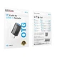 Перехідник Borofone BV26 Lightning male to USB female (USB2.0) OTG для передачі даних для Apple iPhone Чорний - изображение 2
