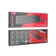 Клавіатура провідна Hoco DI50 (ENG/ РУС) USB 1.5М + Миша дротова 1200DPI комплект для комп'ютера Windows, macOS, Linux Чорний - изображение 2