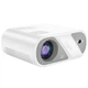 Проектор Hoco DT1 720P ручний фокус, проектор бездротовий, Android, Wi-Fi 2.4G/5G Bluetooth 5.0 з функцією дзеркалювання екрану Білий - зображення 3