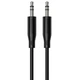 Кабель BOROFONE BL26 AUX Jack 3.5 to Jack 3.5 (1M) для комп'ютерів, телевізорів, телефонів, планшетів Чорний - изображение 1
