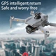 Квадрокоптер L300 Ultra - дрон, GPS, 5G WiFi, двойная HD камера, лазерное избегание препятствий, дальность до 500 м, до 28 минут полета, пульт с сенсорным экраном 5.9", фирменный кейс, серый - изображение 3
