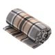 Плед ARDESTO Fleece 100% полиэстер серый односпальный 130x160 см клетка (ART0721PB) - изображение 2