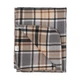 Плед ARDESTO Fleece 100% полиэстер серый односпальный 130x160 см клетка (ART0721PB) - изображение 3