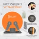 Тримач клейкий GLUIT для швабр та щіток.Колір Метал. Набір 1 шт. - изображение 5