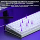 Магнітна ігрова клавіатур AULA HERO 84 HE White countur Кастомний lightbox, RGB Підсвічування, Rapid Hall Effect, 8000Hz., Switch 0.01mm. - изображение 10