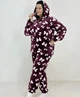 Костюм женский домашний махра Бантик Triko 48-50 Бордовый 86891445-5 - изображение 2