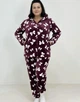 Костюм женский домашний махра Бантик Triko 48-50 Бордовый 86891445-5 - изображение 3