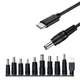 Кабель-переходник USB-C - DC 65W для подзарядки ноутбука от павербанка, PD-триггер 20В, комплект переходников для Lenovo/HP/ASUS/Acer/Dell, и роутеров 18–20В - изображение 8