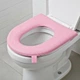 Влагонепроницаемая накладка на унитаз с держателем PampySeat, розовая - изображение 2