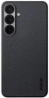 Etui plecki Pitaka Ultra-Slim Case Classic Twill 600D do Samsung Galaxy S25 Black/Grey (KS2501) - obraz 1
