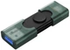 Флеш пам'ять USB Kingston DataTraveler Duo 128GB USB 3.2 Gen 1 + Type-C Black/Green (DTDEG2/128GB) - зображення 3