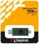 Флеш пам'ять USB Kingston DataTraveler Duo 128GB USB 3.2 Gen 1 + Type-C Black/Green (DTDEG2/128GB) - зображення 6
