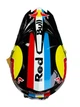 Эндуро кроссовый мотошлем Red Bull + очки Profi Red - изображение 7
