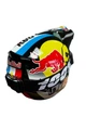 Эндуро кроссовый мотошлем Red Bull + очки Profi Black 100% - изображение 6