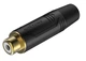 Разъем Roxtone RF2FC-BG RCA female (мама) - изображение 3