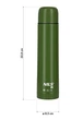 Термос NILS CAMP NC3804, зелений - изображение 4