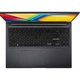 Ноутбук ASUS VivoBook 16 WUXGA 16 дюймов AMD Ryzen 5 7430U 16GB 512GB SSD Free Dos Black - изображение 4
