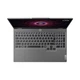 Ноутбук Lenovo LOQ 15ARP9 15. 6, FHD, AMD Ryzen 5 7235HS, 12 ГБ RAM, 512 ГБ SSD, NVIDIA GeForce RTX 3050 6 ГБ, Luna Gray - изображение 4