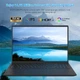 Ноутбук Auusda, AMD Ryzen 5 3500U до 3, 7 ГГц, 32 ГБ, 1 ТБ DDR4 SSD, 16- дюймовый FHD IPS- екран, wiri6, клавиатура с подсветкой, Windows 11 Pro, Серый - изображение 6
