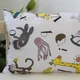Дитяча подушка 40*60 см, гіпоалергенна LITTLE FRIENDS Animal Alphabet ТЕП Біла (471404060) - зображення 3