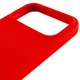 Чехол панель силиконовый Tech Protect Premium Soft-Touch Silicone Case Full Cover Protective для Apple iPhone 17 Pro Max (6.9") Красный / Red - изображение 3