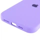 Чехол панель силиконовый Tech Protect Premium Soft-Touch Silicone Case Full Cover Protective для Apple iPhone 17 Pro Max (6.9") Сиреневый / Light purple - изображение 2