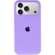 Чехол панель силиконовый Tech Protect Premium Soft-Touch Silicone Case Full Cover Protective для Apple iPhone 17 Pro Max (6.9") Сиреневый / Light purple - изображение 5