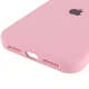 Чехол панель силиконовый Premium Soft-Touch Silicone Case Full Cover Protective для Apple iPhone 17 Pro Max (6.9") Розовый / Light pink - изображение 4