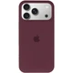 Чехол панель силиконовый Tech Protect Premium Soft-Touch Silicone Case Full Cover Protective для Apple iPhone 17 Pro Max (6.9") Бордовый / Plum - изображение 2