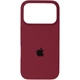 Чехол панель силиконовый Tech Protect Premium Soft-Touch Silicone Case Full Cover Protective для Apple iPhone 17 Pro Max (6.9") Бордовый / Maroon - изображение 1