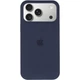 Чехол панель силиконовый Tech Protect Premium Soft-Touch Silicone Case Full Cover Protective для Apple iPhone 17 Pro Max (6.9") Темно-синий / Midnight blue - изображение 2