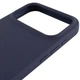 Чехол панель силиконовый Tech Protect Premium Soft-Touch Silicone Case Full Cover Protective для Apple iPhone 17 Pro Max (6.9") Темно-синий / Midnight blue - изображение 4