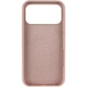 Чехол панель силиконовый Tech Protect Premium Soft-Touch Silicone Case Full Cover Protective для Apple iPhone 17 Pro Max (6.9") Розовый / Pink Sand - изображение 4