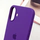 Чехол панель силиконовый Tech Protect Premium Soft-Touch Silicone Case Full Cover Protective для Apple iPhone 17 (6.3") Фиолетовый / Amethyst - изображение 3