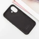 Чехол панель силиконовый Tech Protect Premium Soft-Touch Silicone Case Full Cover Protective для Apple iPhone 17 (6.3") Черный / Black - изображение 6