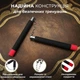 Нунчаки тренировочные нунчаку с цепью для тренировки с мягким неопреновым покрытием легкие безопасные для начинающих Univerza Черно-красные 3_3_0_1B - изображение 3