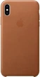 Чехол кожаный проивоударный Leather Case для Apple Iphone XS Max (6.5") Saddle Brown - изображение 1