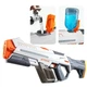Водяний автомат із підсвічуванням Water Gun на акумуляторі 7.4V з автоматичним насосом Білий - зображення 2