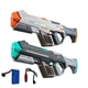 Водяний автомат із підсвічуванням Water Gun на акумуляторі 7.4V з автоматичним насосом Білий - зображення 6