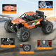Машинка на пульте управления Big Monster Truck оранжевого цвета (9040-2F) - изображение 3