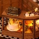 DIY House румбокс будинок 3D конструктор Forest Teashop LV-001 - зображення 4
