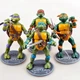 Черепашки ниндзя 4 шт игрушки с крепление на люк 16 см Ninja Turtles - изображение 1
