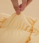 Объёмная мягкая подушка Cream Puffs 48×74 см — пышная, упругая и невероятно комфортная, оранжевая KT7006112 - изображение 4