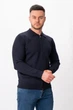 Джемпер поло на замку K.O.R 15001 Синій (navi) M - зображення 4