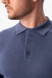 Джемпер поло трикотаж K.O.R 0207 Синий (blue) L - изображение 4