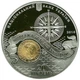 Монета Украина 20 гривен 2010 Серебро Proof Казацкая лодка (Ag 925, 2 унции, 62.2 гр.) - изображение 2